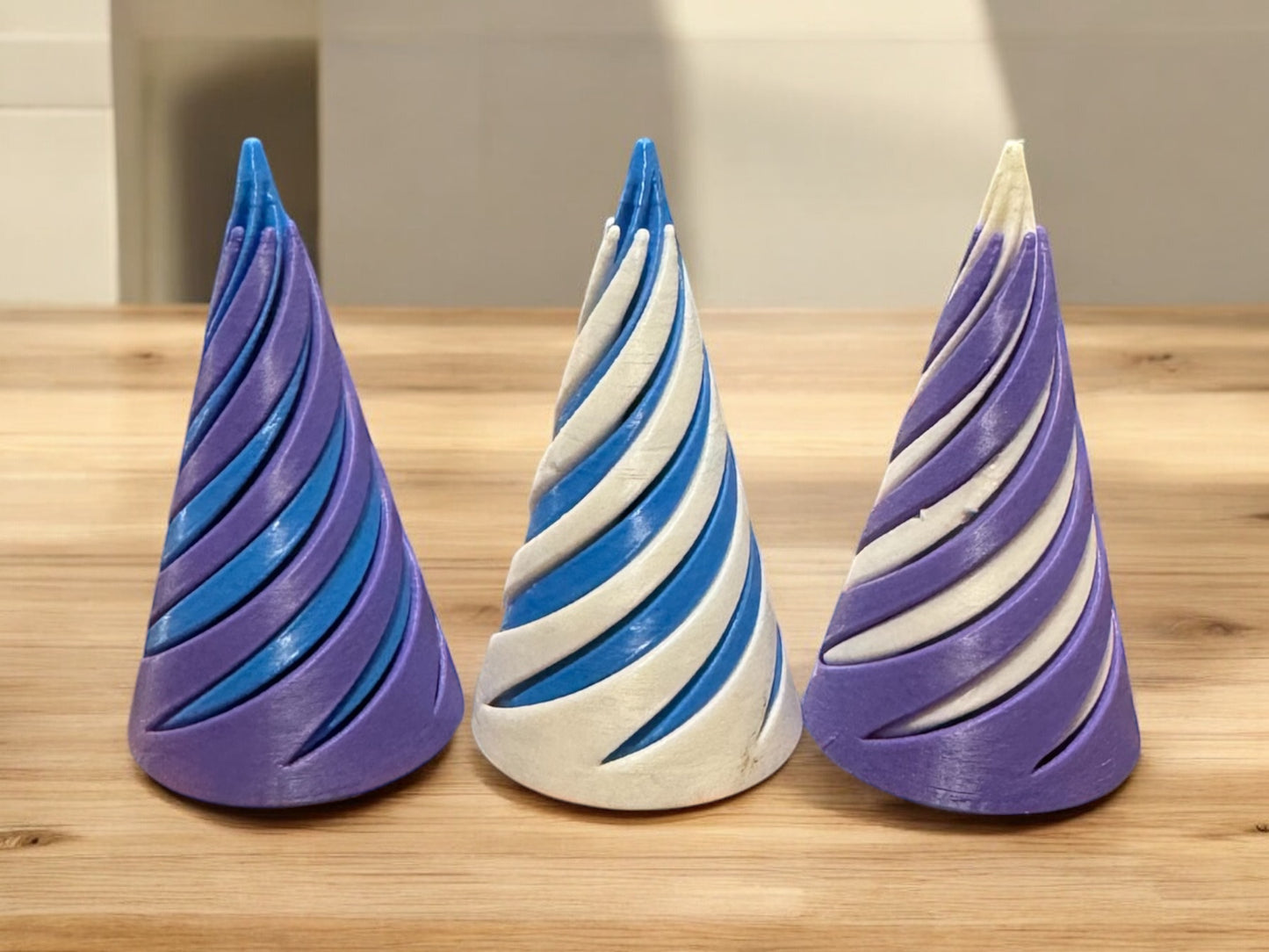 Spiral Fidget Cones