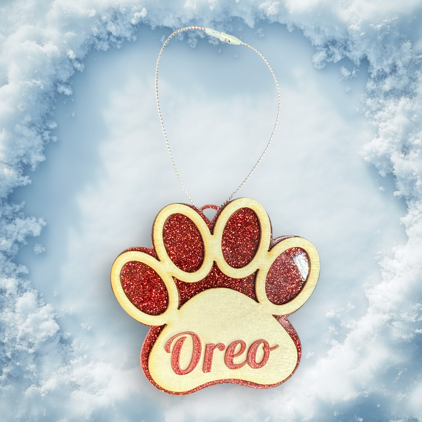 Personalized Name Ornament- For Your Cat