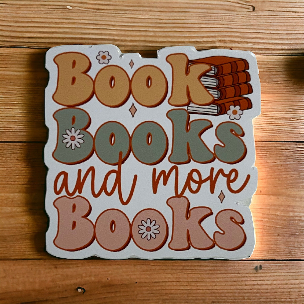 And More Books Sticker