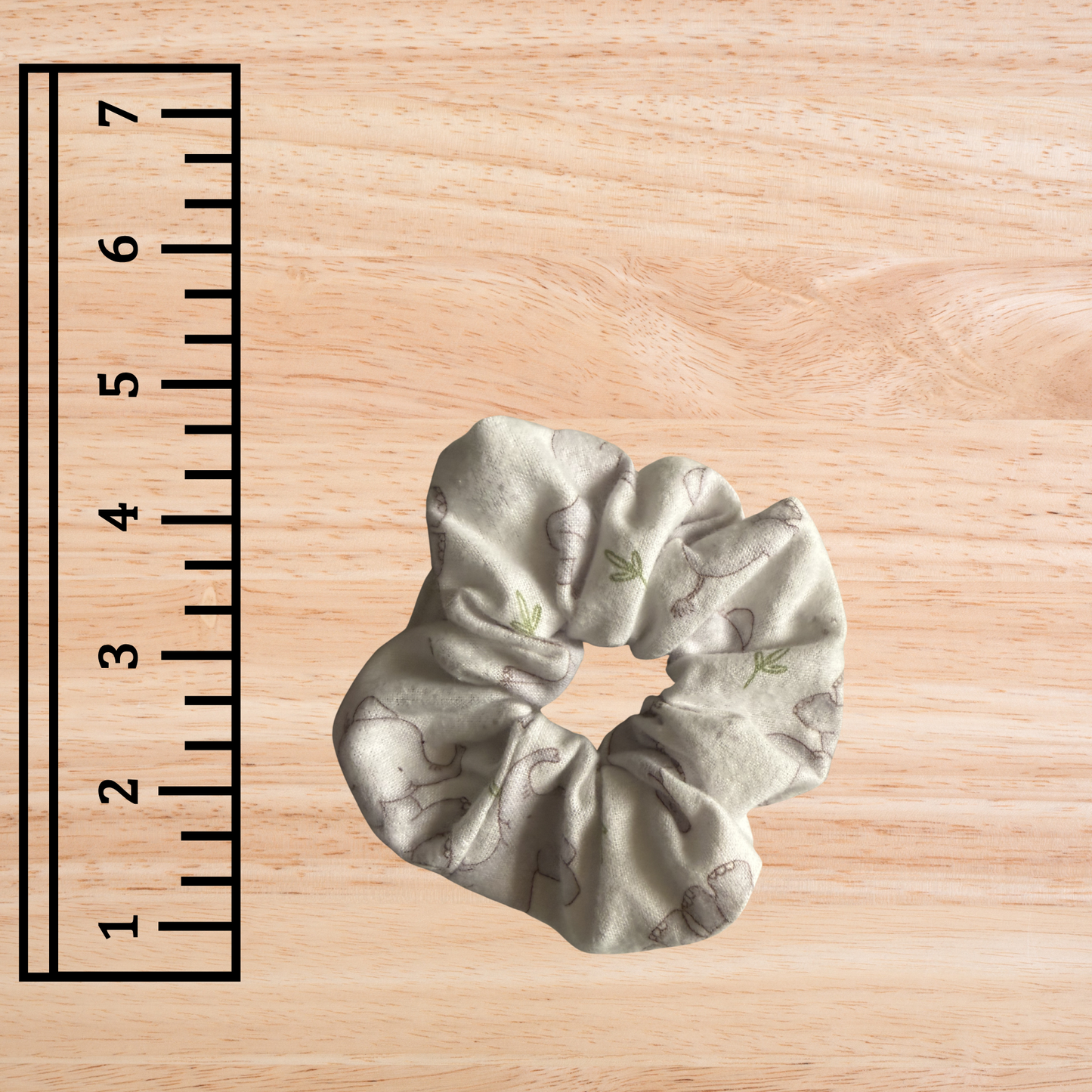Elephant Fleece - Regular Scrunchie