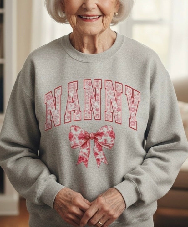 Nanny with Bow Transfer