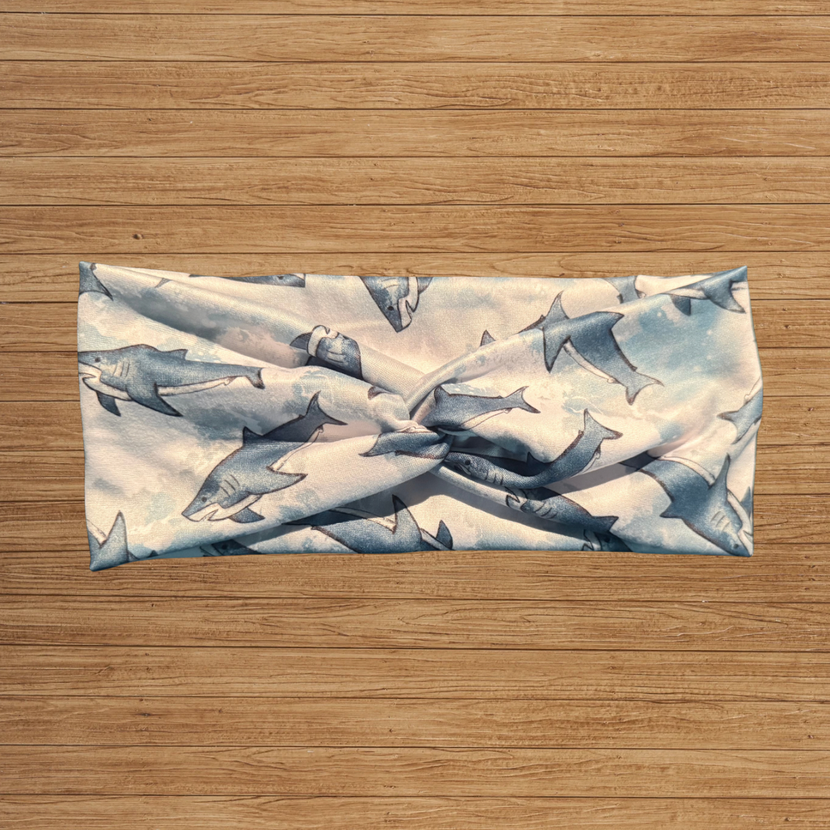 Shark Twisty- Headband