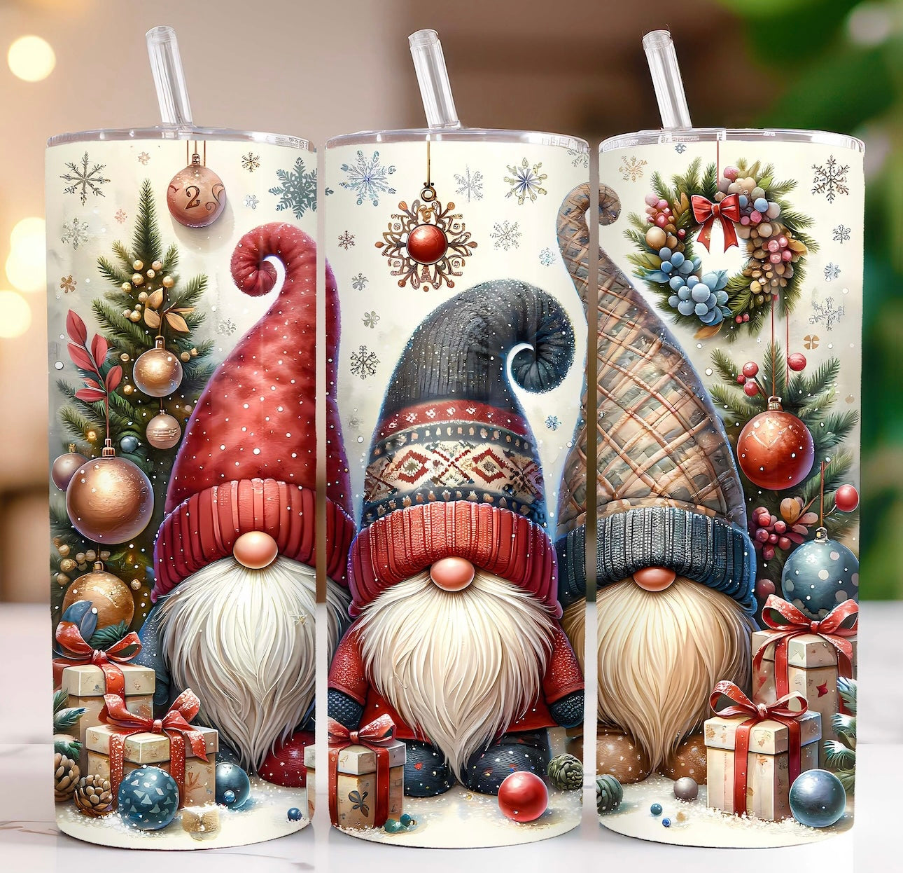 Cozy Gnomes Tumbler