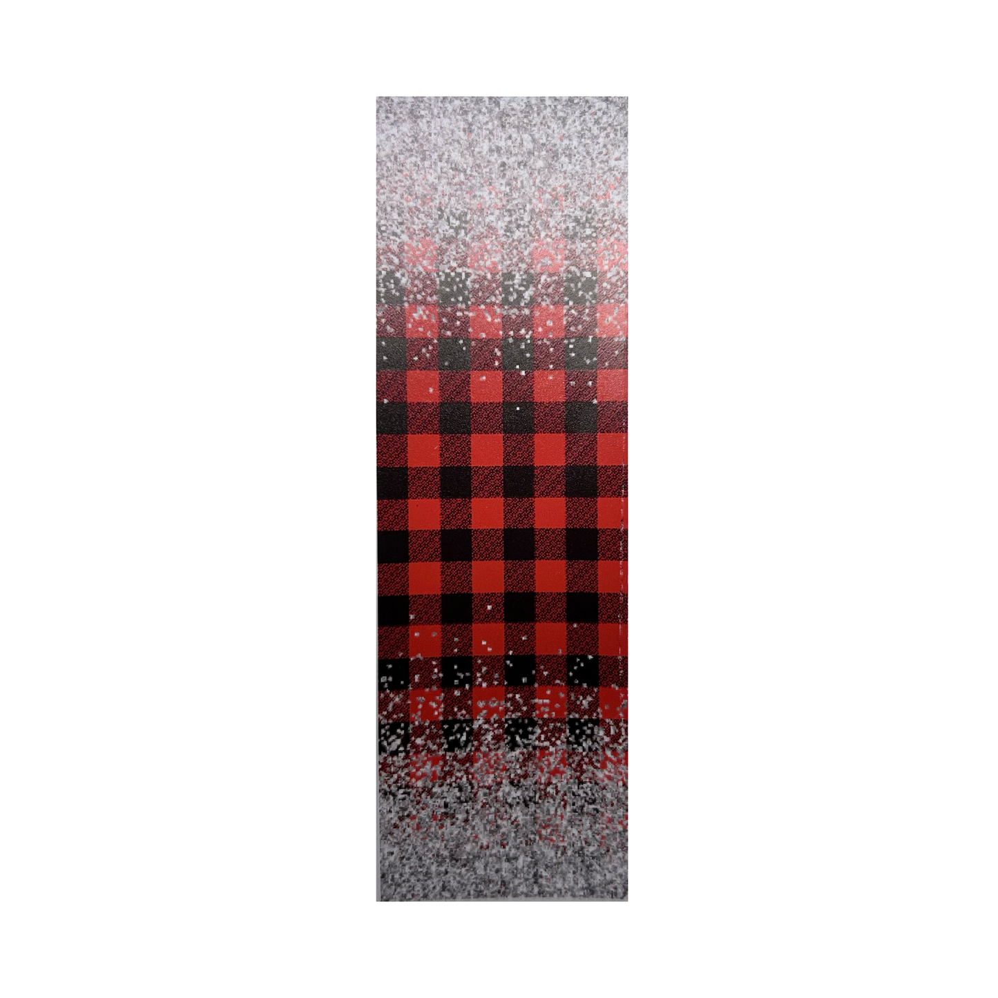 Red Plaid Glitter Pen Wrap