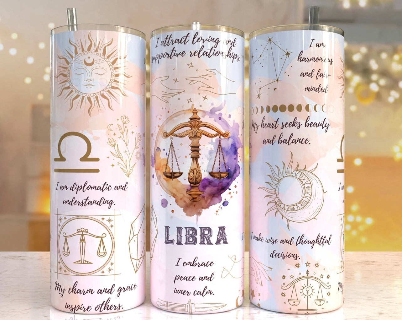 Zodiac Tumbler- Libra