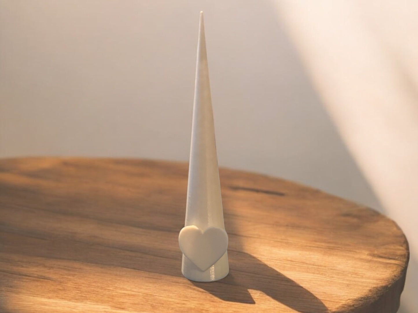 Single Ring Cone- Heart