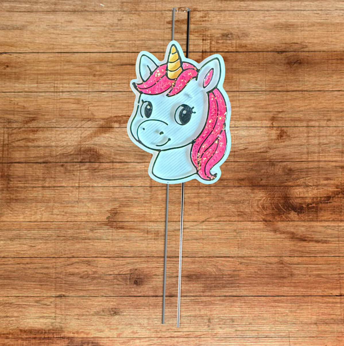 Unicorn Straw Topper