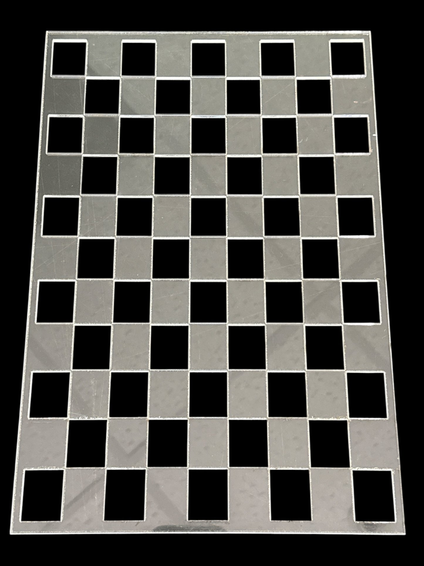 Acrylic Stencil- Checkers