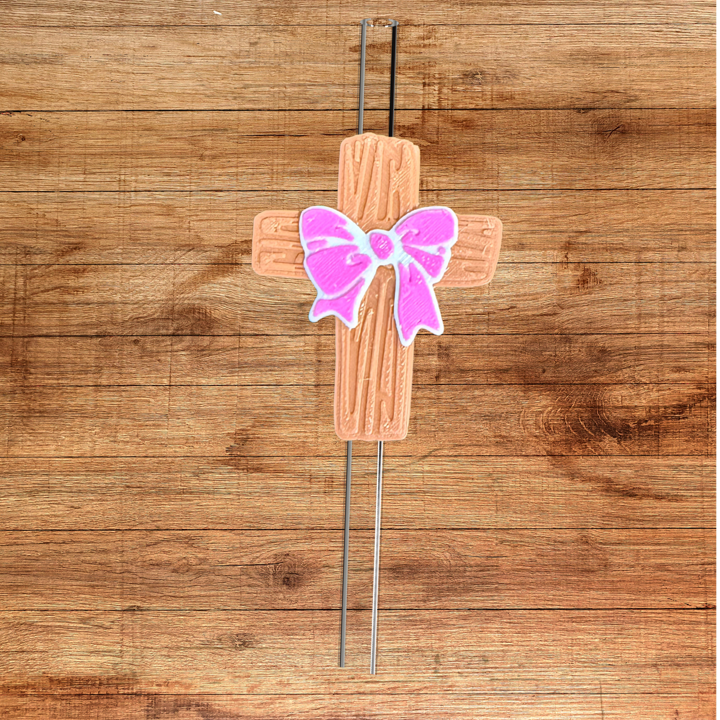 Cross Straw Topper