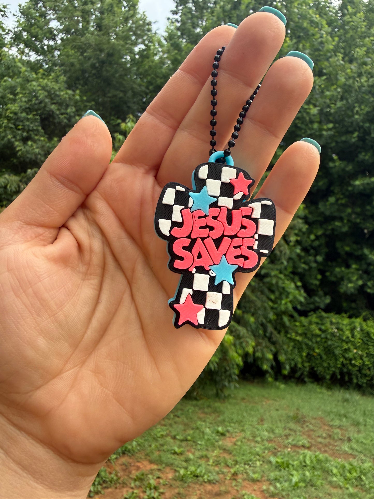 Can Tab Opener Keychain- Jesus Saves