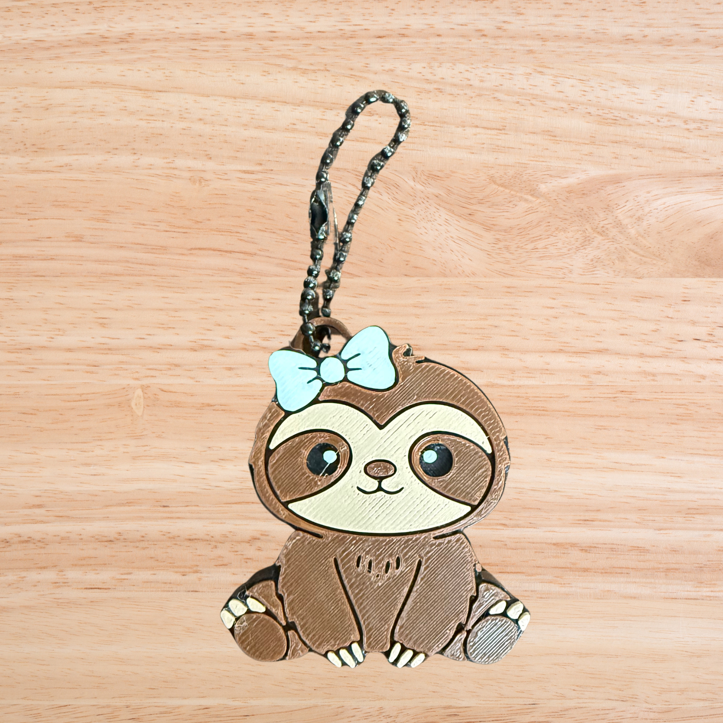 Can Tab Opener Keychain- Sloth