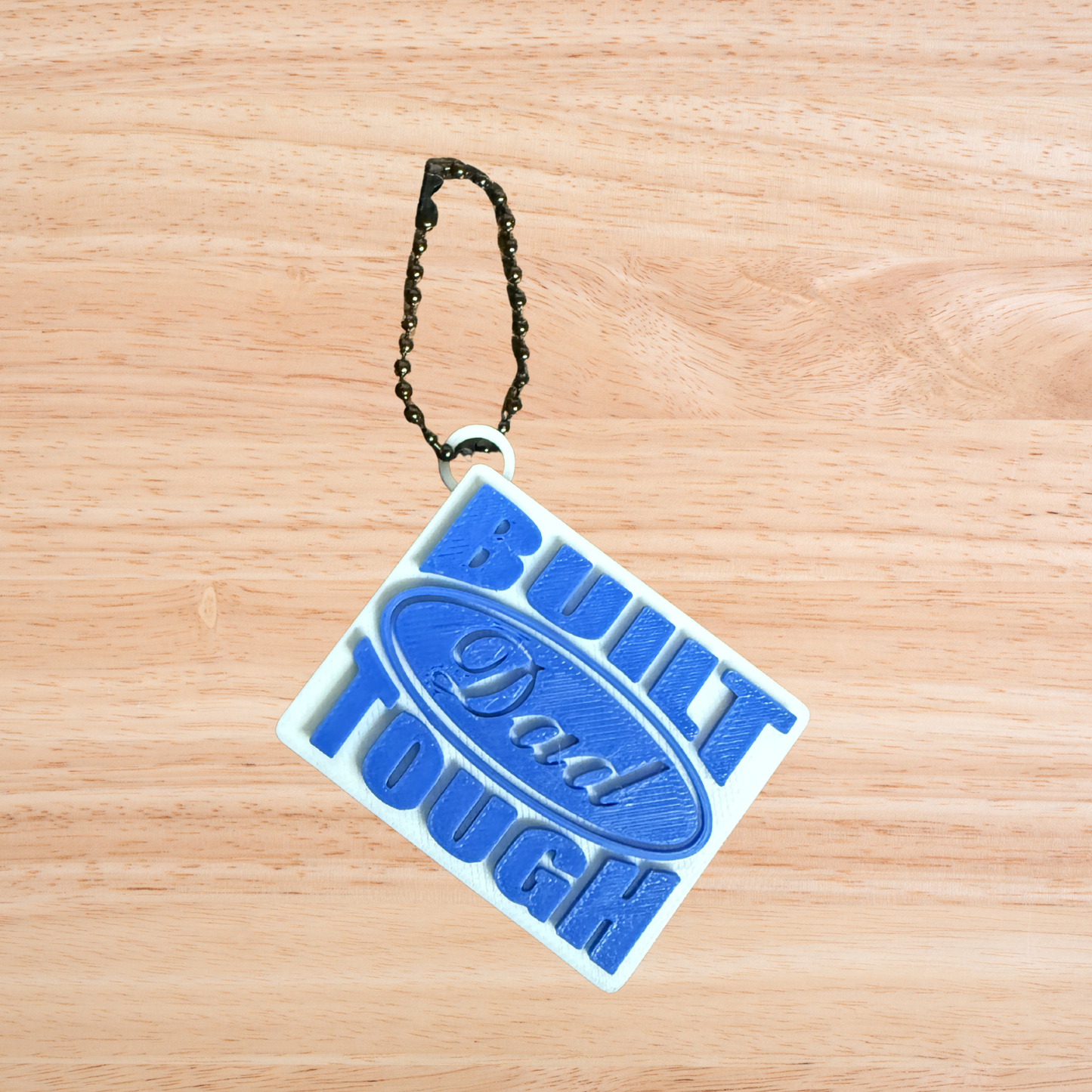 Can Tab Opener Keychain- Built Tough Dad