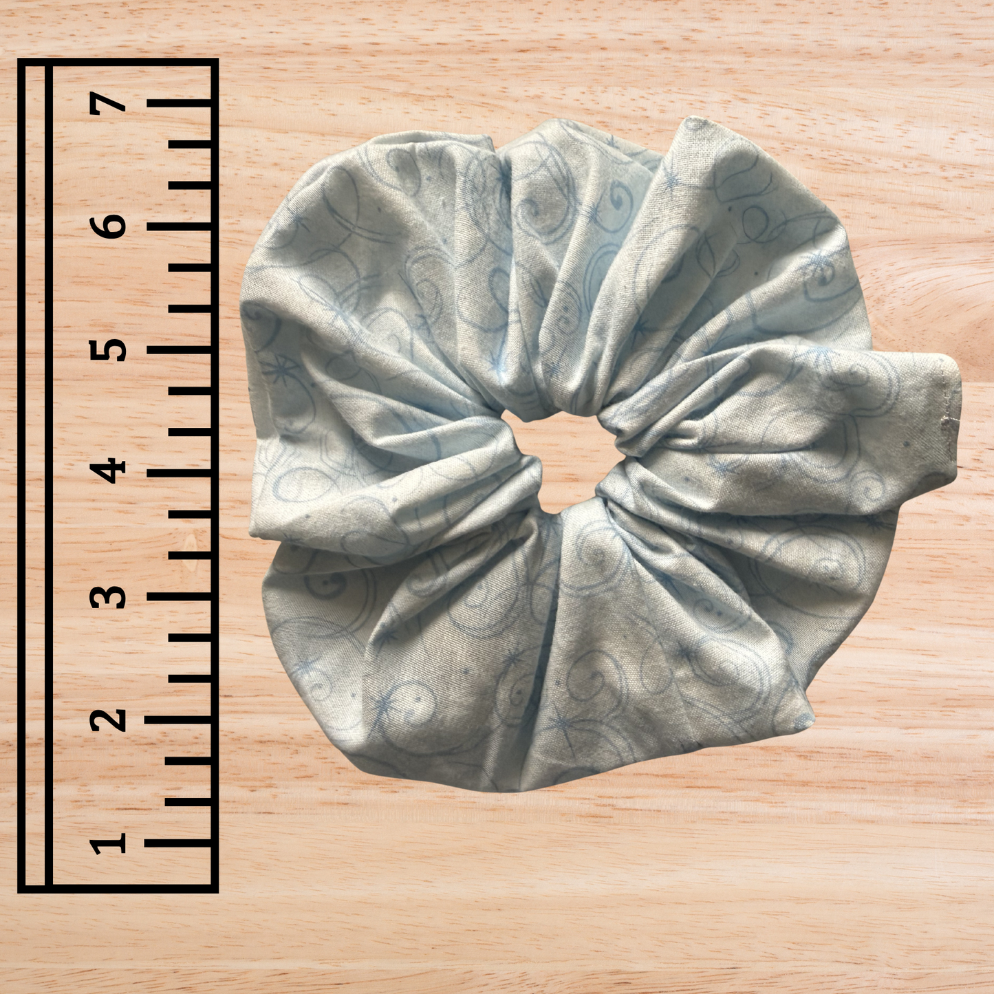 Blue Magic- Jumbo Scrunchie