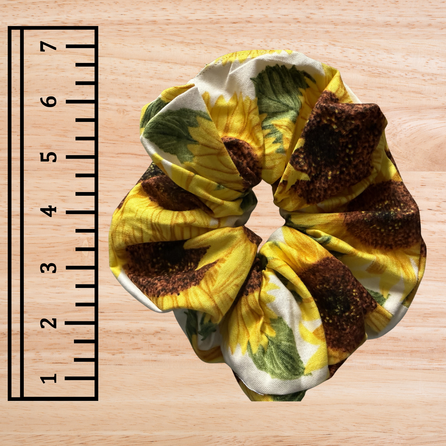 Sunflower- Jumbo Scrunchie
