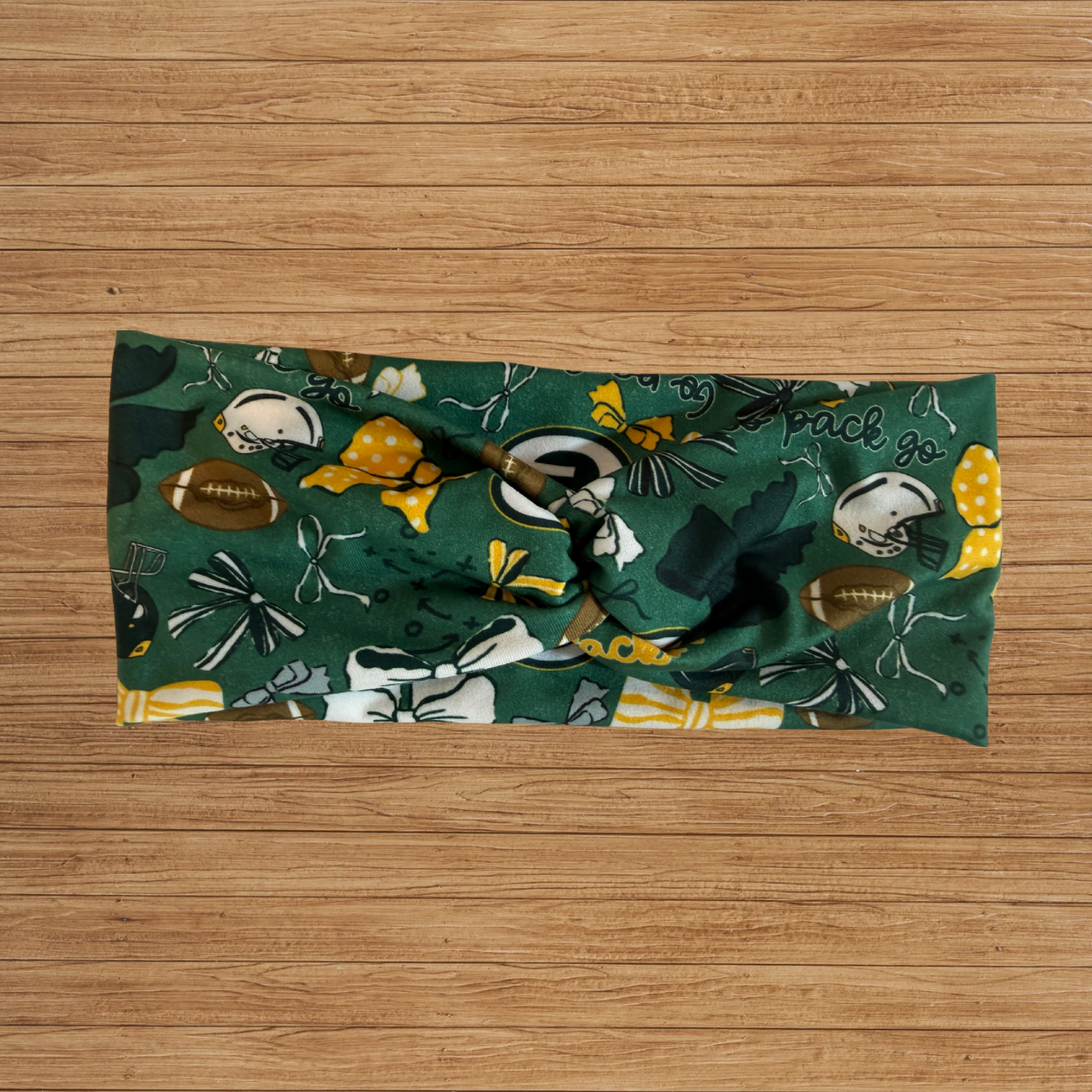 Green Packs Twisty- Headband