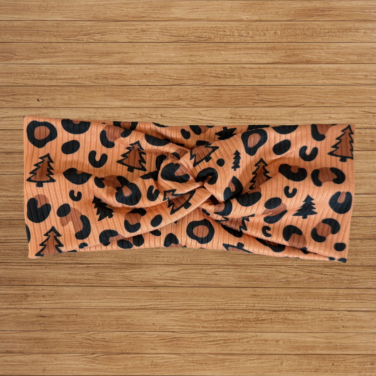 Leopard Trees Twisty- Headband