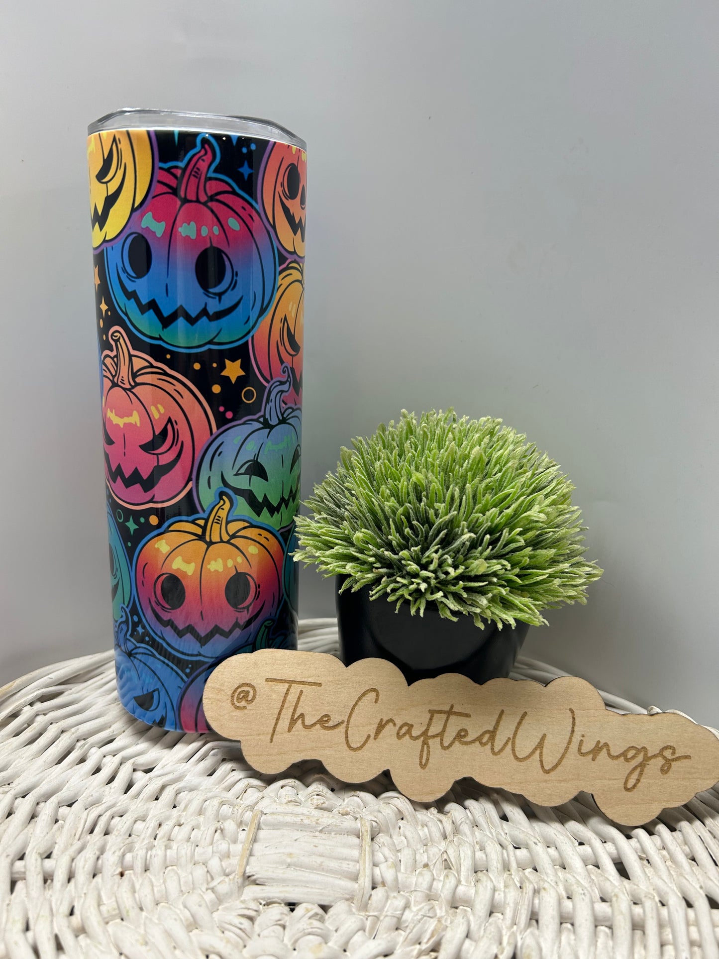 Colorful Pumpkins Tumbler