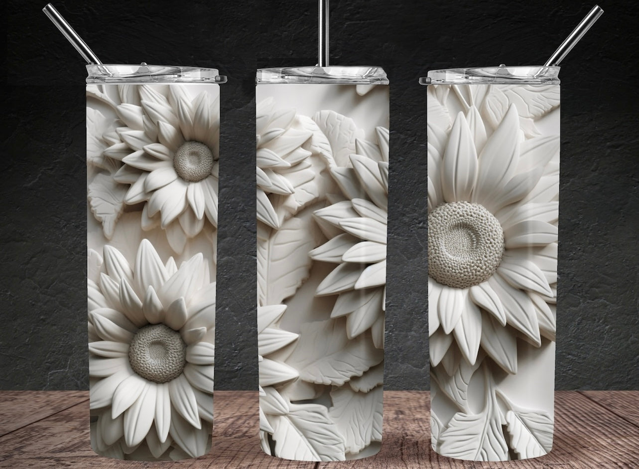 Pop of Flowers Tumbler