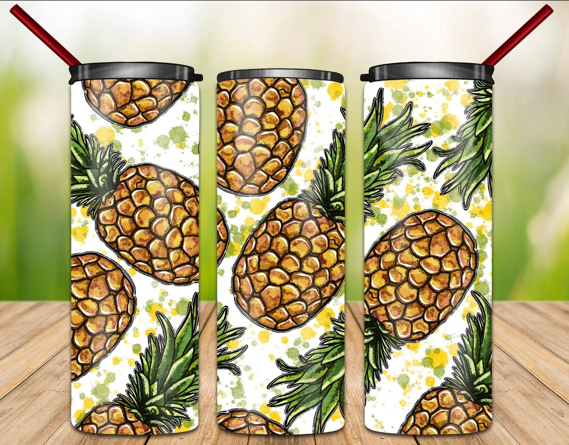 Summer Pineapple Tumbler