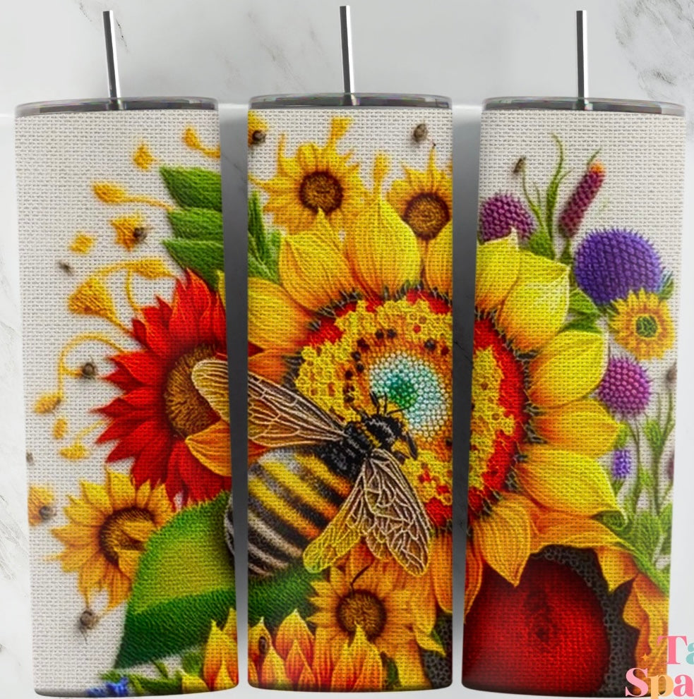 Sew Sweet Bee Tumbler
