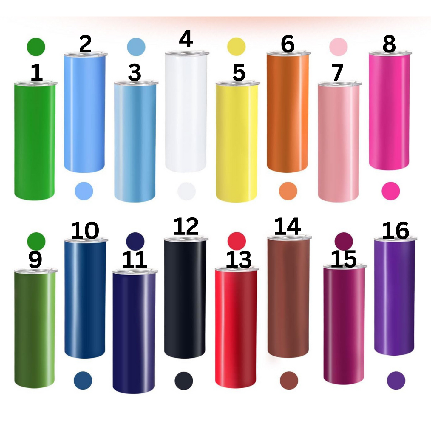 Laser Engraver 20oz Tumblers- Front Design