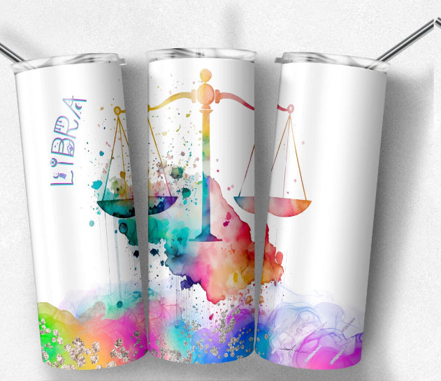 Libra Zodiac Tumbler
