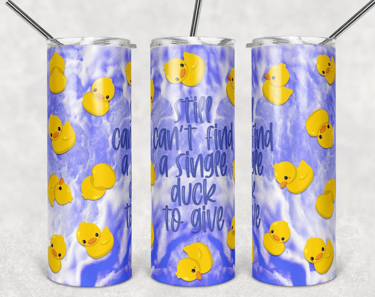 Single Duck to Give Tumbler