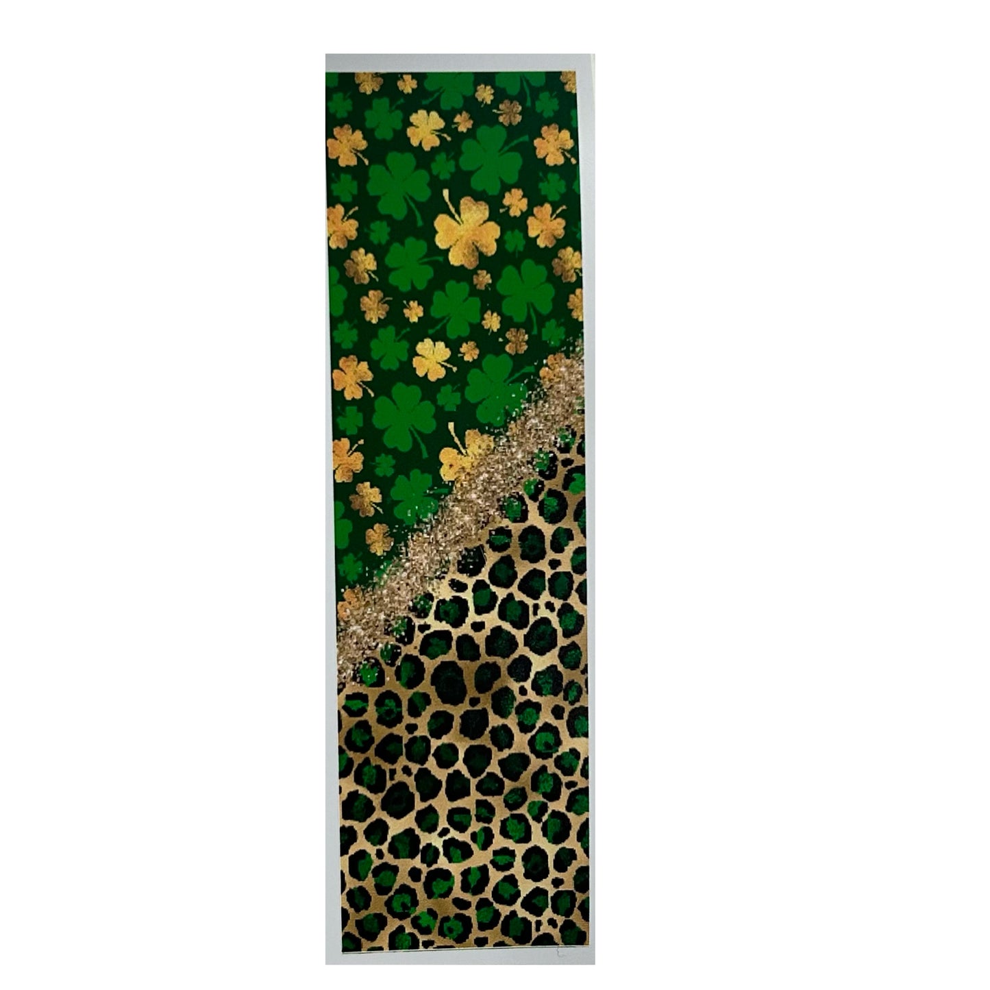 St. Patricks Day Leopard Pen Wrap