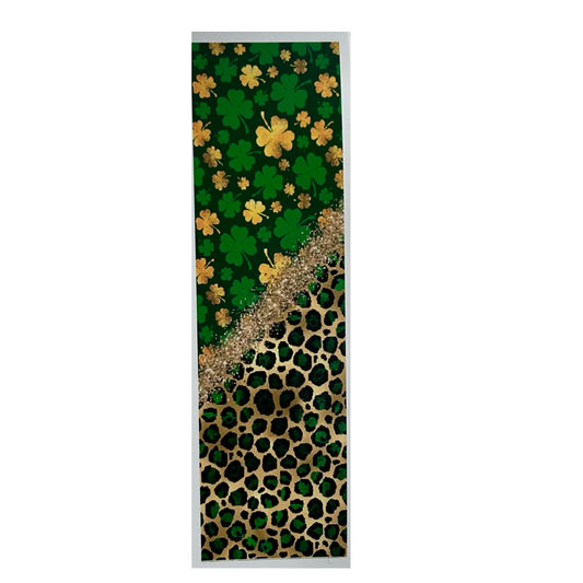 St. Patricks Day Leopard Pen Wrap