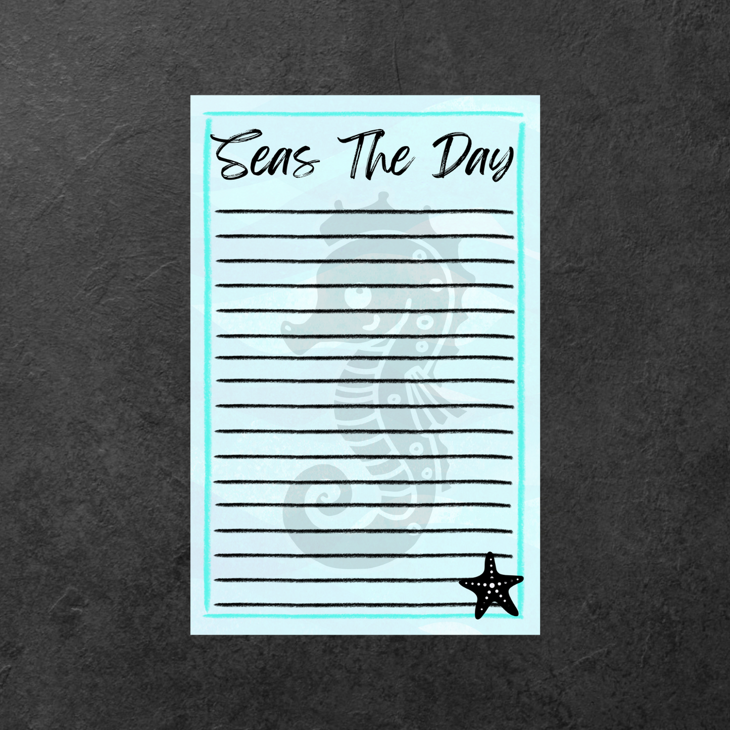 Seas The Day Notepad