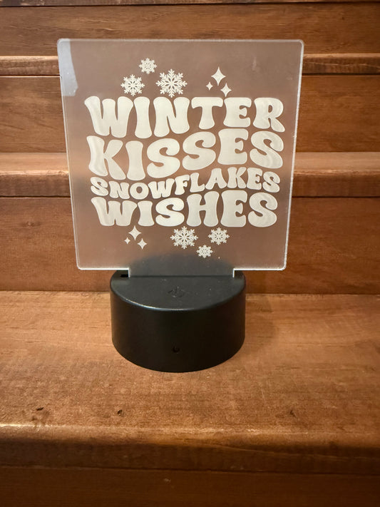 Winter Kisses - USB Nite Light
