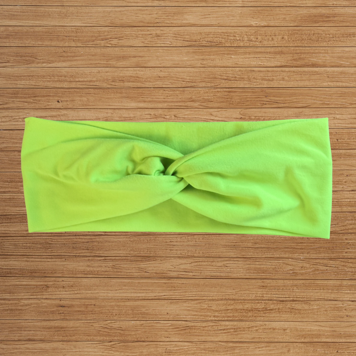 Neon Green Twisty- Headband
