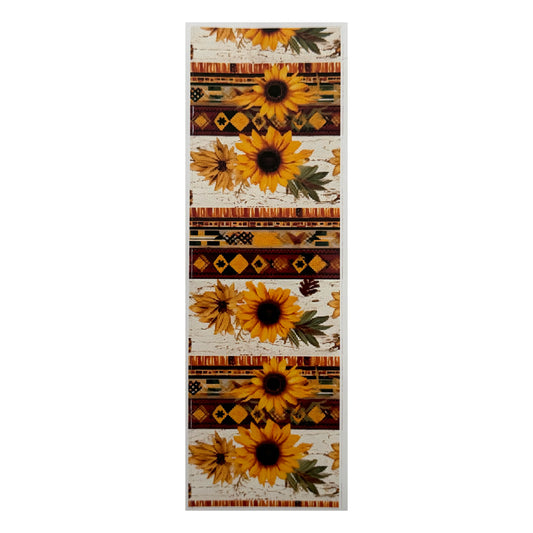 Western Sunflower Stripes Pen Wrap