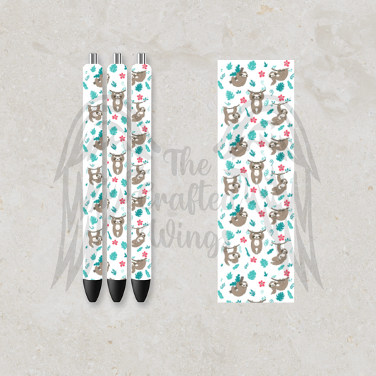 Sloth Pen Design