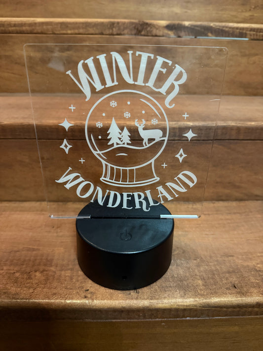 Winter Wonderland - USB Nite Light