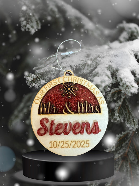 Mr. & Mrs. Ornament