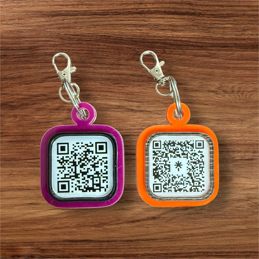 QR Keychain