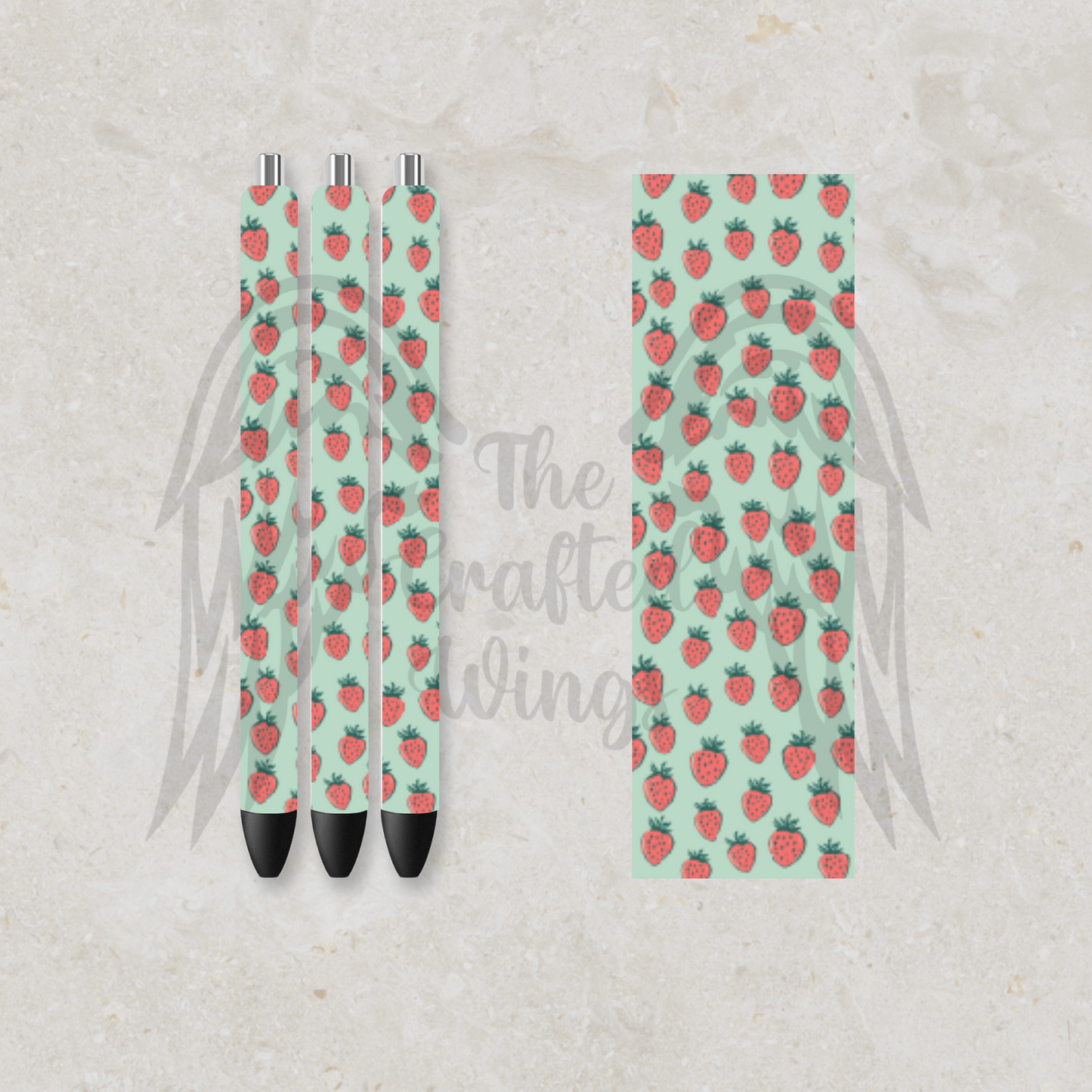 Strawberry Pen Design