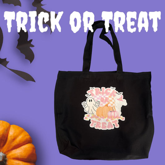 Trick or Treat Bag- Pink