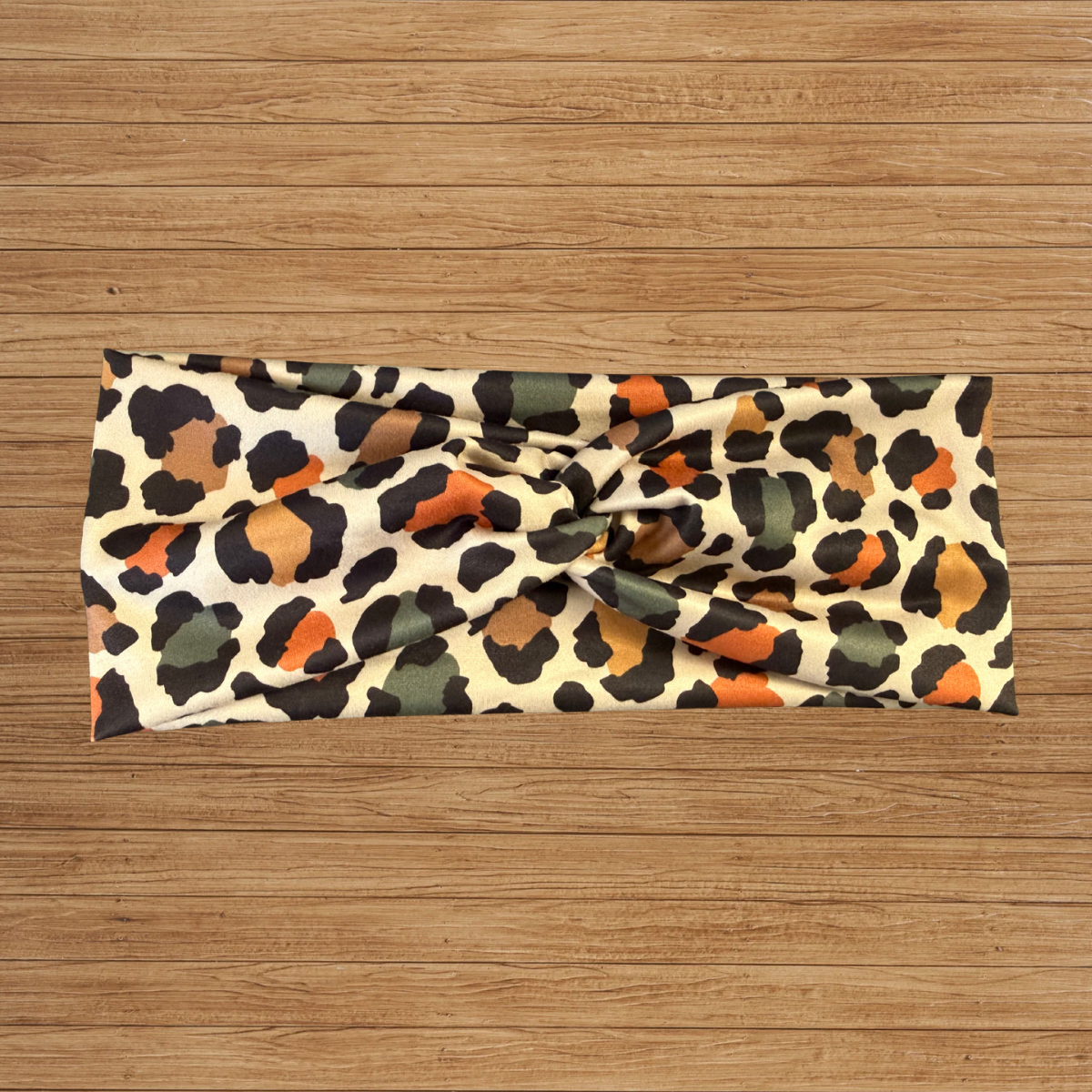 Fall Leopard Twisty- Headband