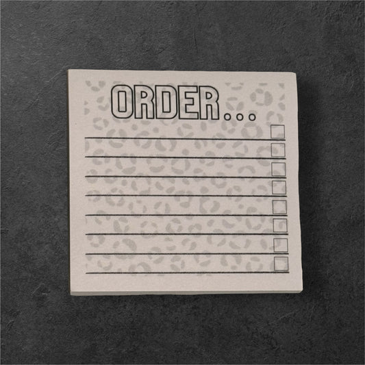 Order Post It- Leopard