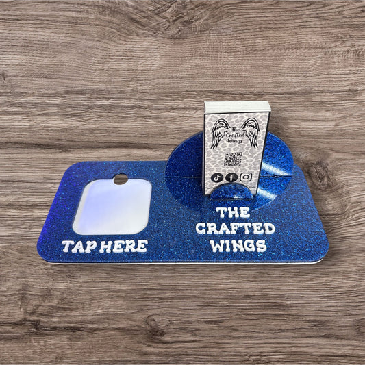 Tap Here/ Business Card Acrylic Stand