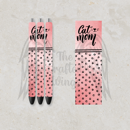 Cat Mom Pen Design