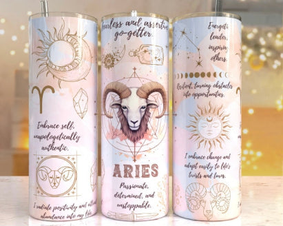 Zodiac Tumbler- Aries