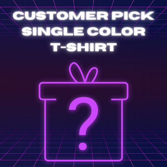 Customer Pick Single Color T-Shirt