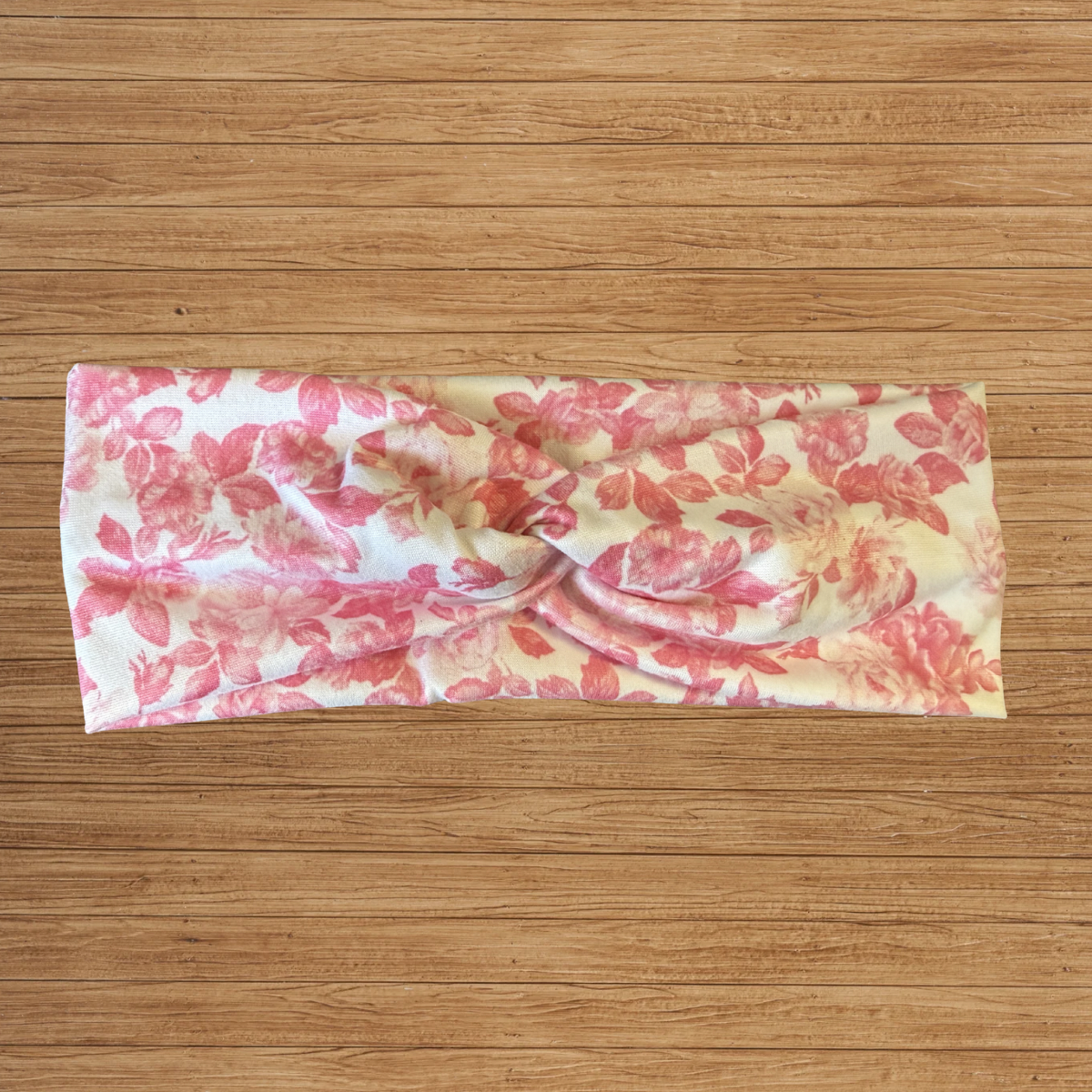 Pink Peony Twisty- Headband