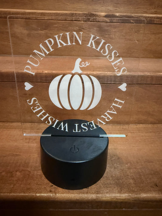 Pumpkin Kisses - USB Nite Light
