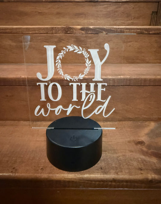 Joy To The World - USB Nite Light