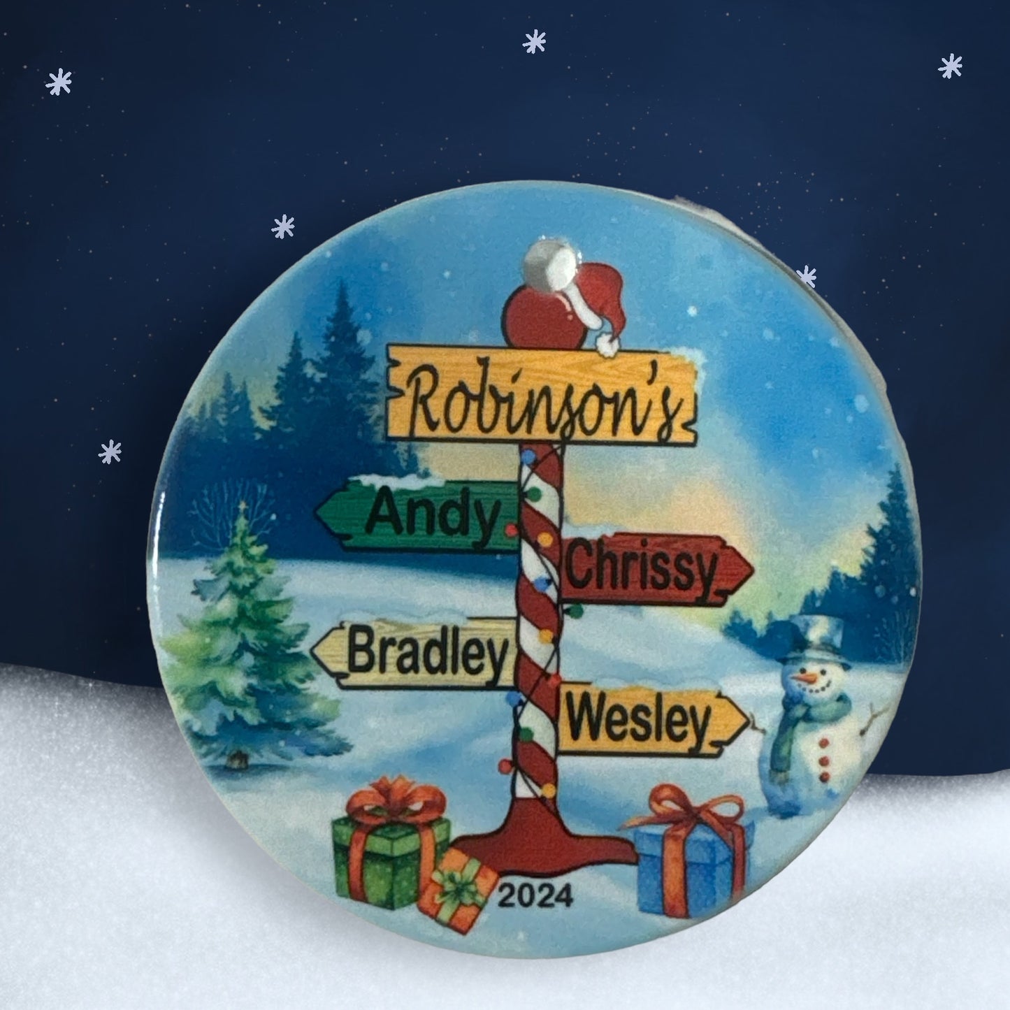 Personalized Family Ornament