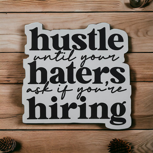 Hustle Sticker